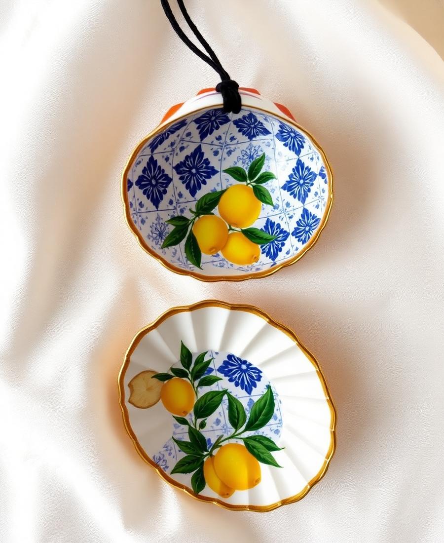 Decoupage Pilgrim Shells